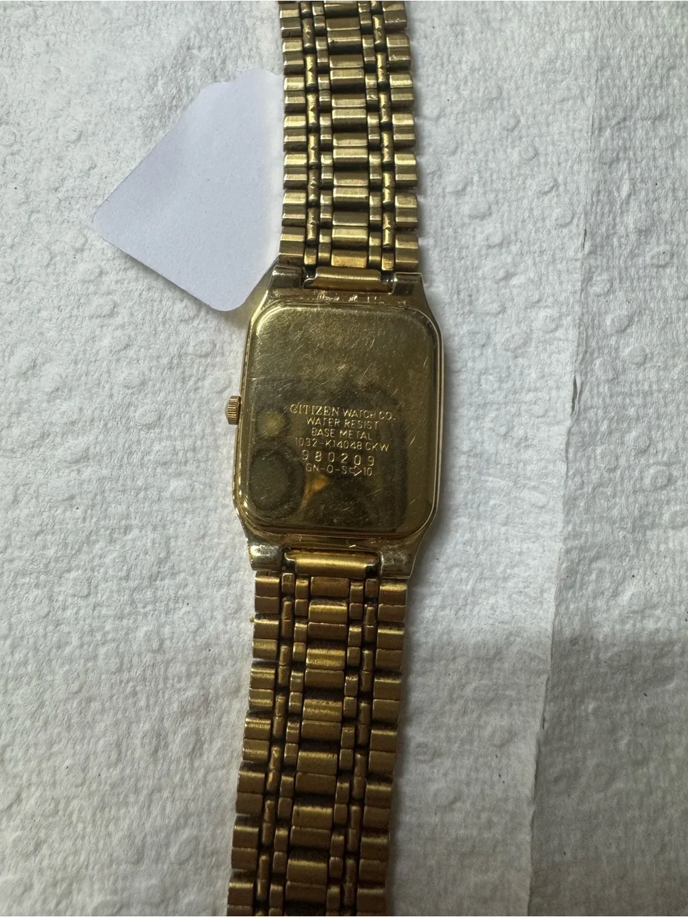 Citizen classic rectangular